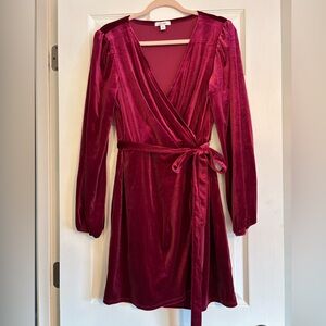 Nine West Burgundy Dress